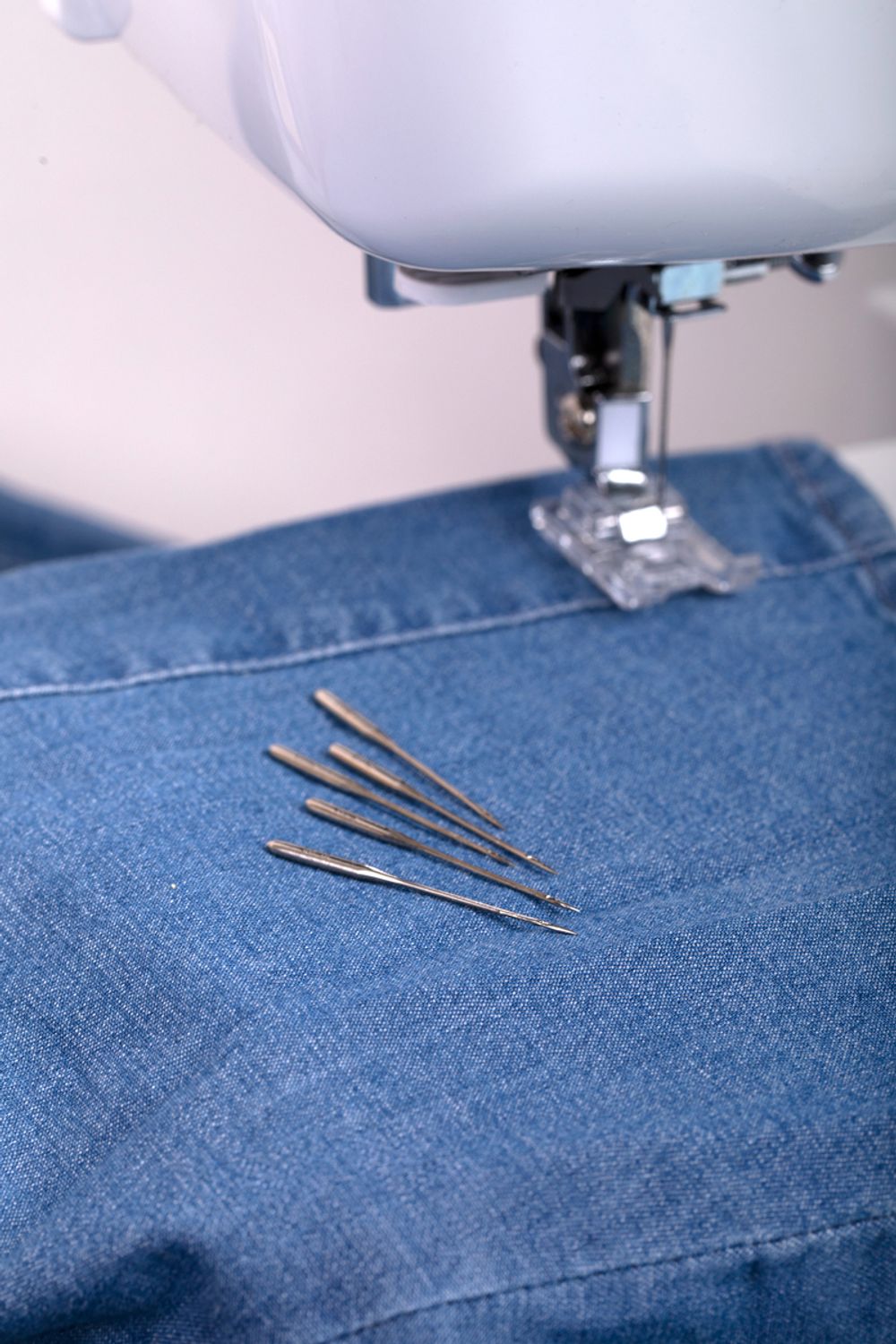 Иглы для швейных машин для джинсы 130/705 H, №120, 5 игл, М, Gamma NJ №120