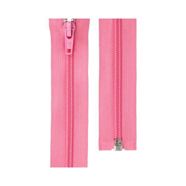 Молния спираль (витая) Т5 (5 мм) 1 зам., разъем., 55 см, 140 я.розовый, G105 Gamma, 10 шт