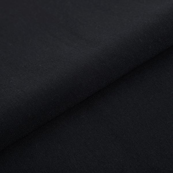 Футер 2-нитка с начесом 275 г/м², 150х180±5 см, черный/black, Gamma DBKTN