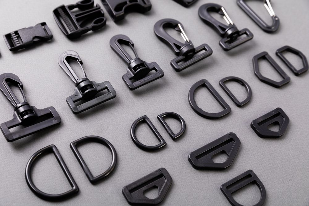 Рамка пластик 25 мм, 100 шт, черный, Gamma DRA002