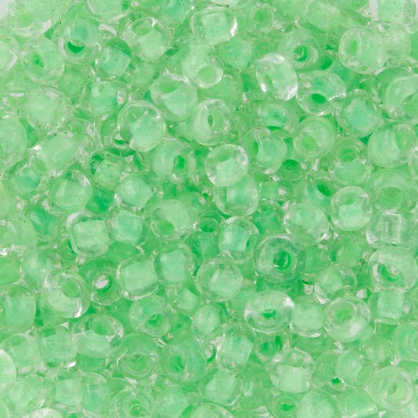 Бисер Zlatka 8/0 (2.9 мм), 100 г (10х10 г), №0135 зеленый, GR