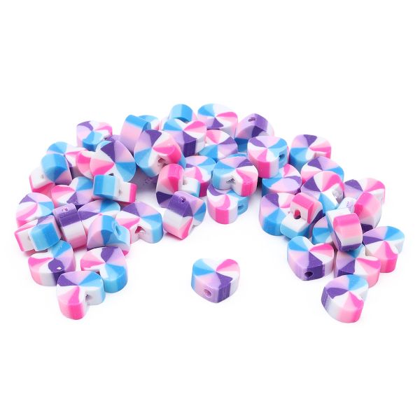 Бусины полимерная глина набор Карамельки, 50 шт/упак, Astra&Craft, ZZ1334