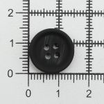 Пуговицы 4 прокола 24L (15мм), (Black (черный)), 36 шт, 613988-2