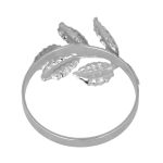 Кольцо декоративное для салфеток ⌀4 см, h4 см, №02 ветка/серебро, Stilerra PFH-049