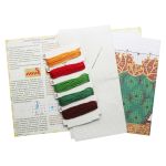 Набор для вышивания нитками Созвездие, Озорная колючка 5,5х8см