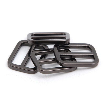 Рамка регулировочная металл литая 15 мм /19х15 мм, ⌀2 мм/, чер.никель, 4 шт