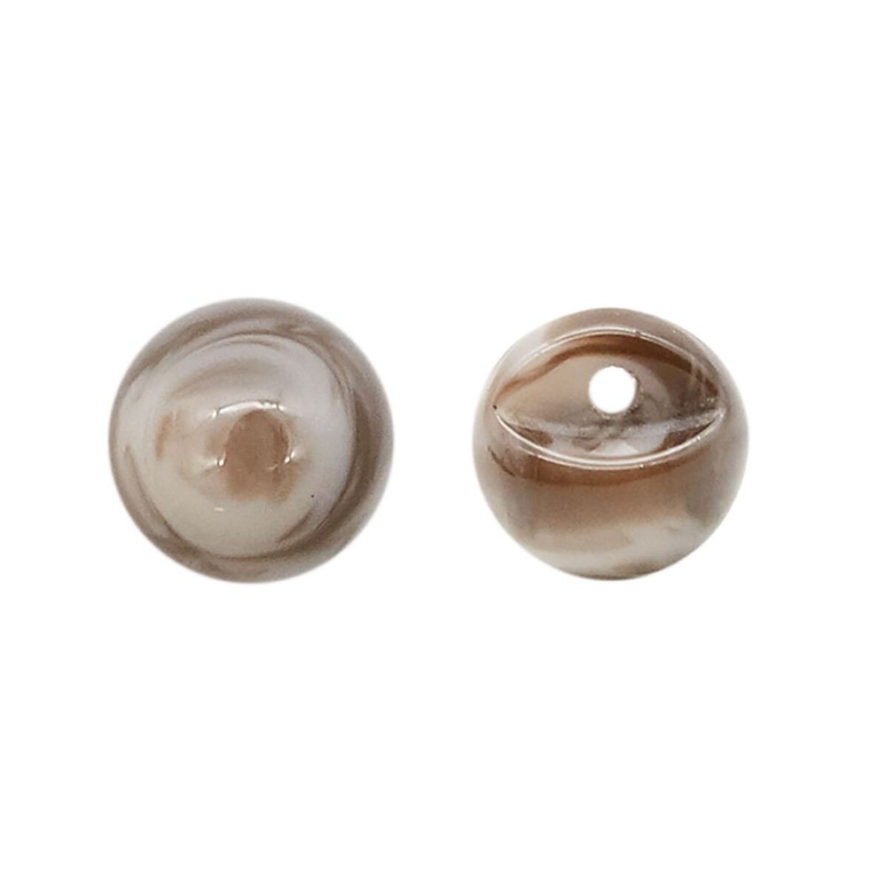 Пуговицы на ножке под камень из смолы 11мм (гранит), 100 шт