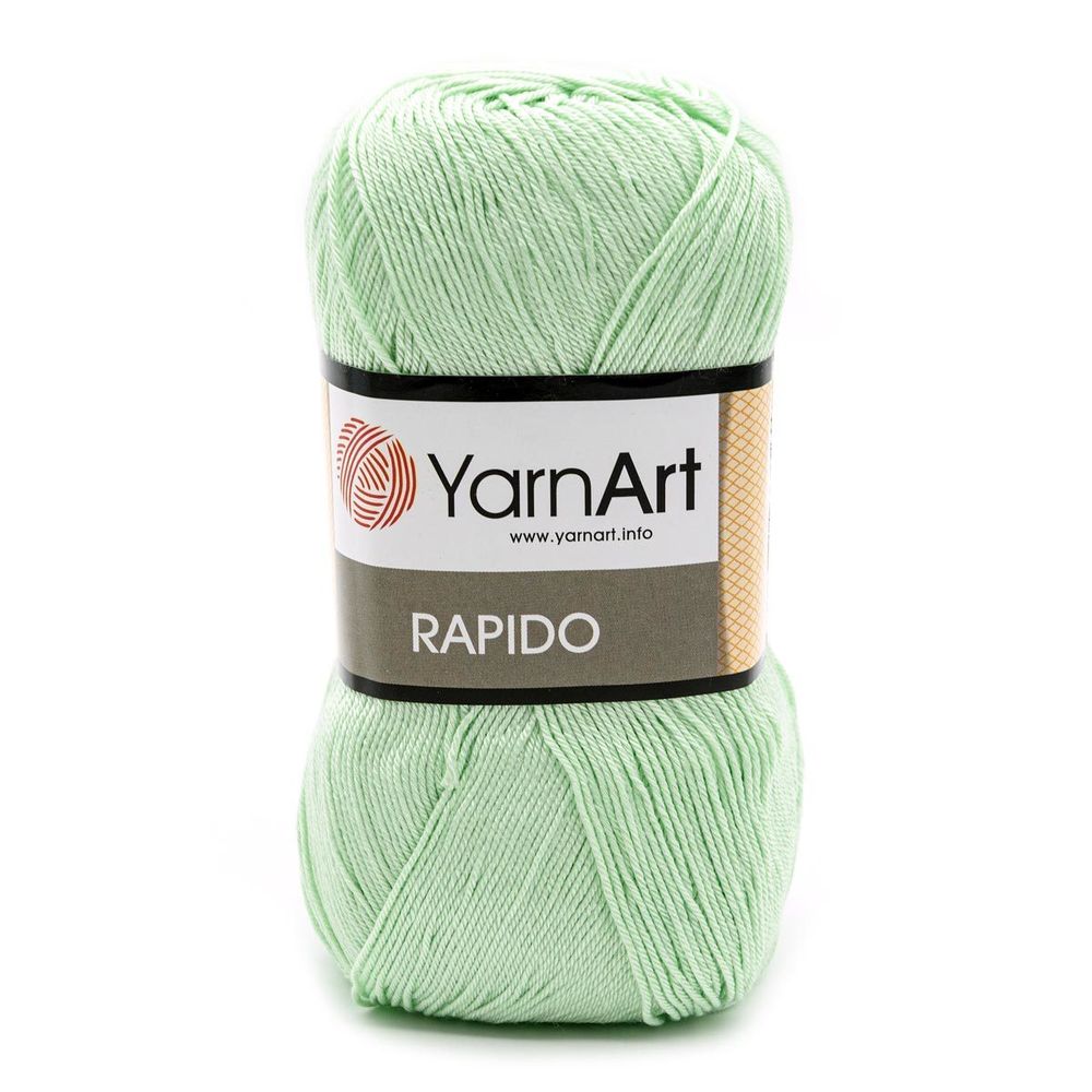 Пряжа YarnArt (ЯрнАрт) Rapido / уп.5 мот. по 100 г, 350м, 697 мятный