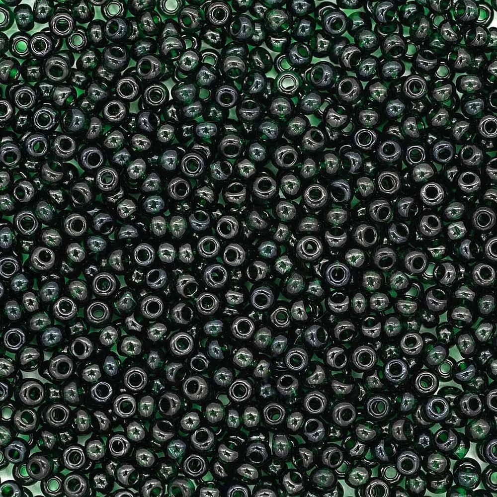 Бисер Preciosa прозрачный 10/0 (2.3 мм), круг.отв., 50г, (50150)