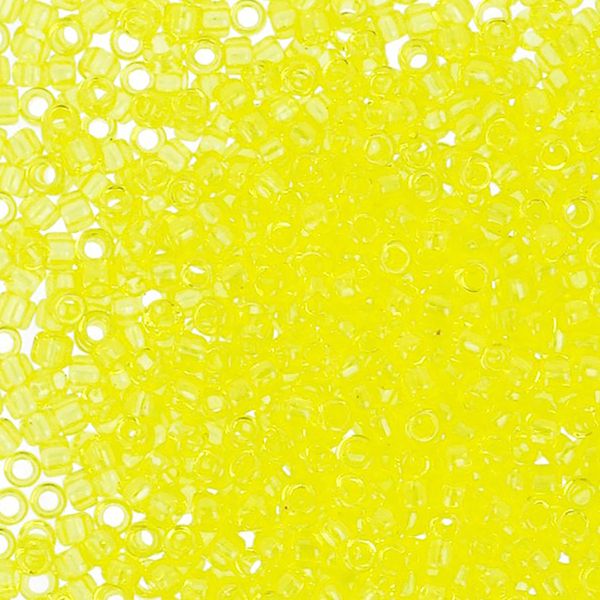 Бисер Toho 15/0 круглый (1.5 мм), 25 г (5х5 г), 0012 лимонный