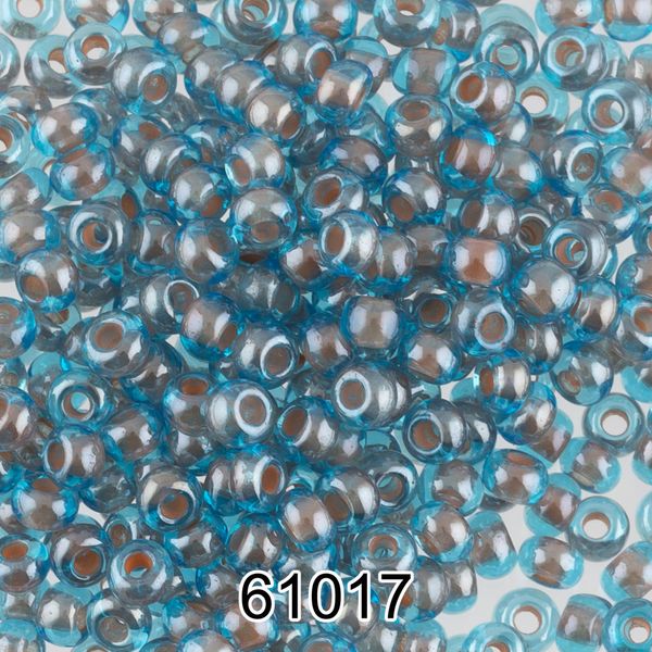 Бисер Preciosa 10/0 (2.3 мм), 500 г, 61017 (Ф570) голубой