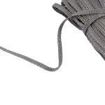 Стропа (ременная лента) 5 мм / 25 метров, толщ. 1.25 мм, [5.6 г/пог.м], 100% п/п, рис.9688, серый, Gamma С3857Г17