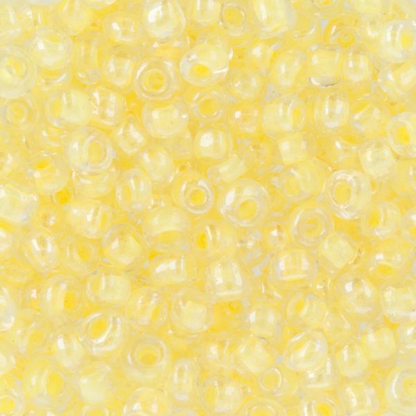 Бисер Zlatka 8/0 (2.9 мм), 100 г (10х10 г), №2215 яр.желтый, GR