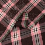 Фланель рубашечная вареная 150 г/м², 150 см / 2 метра, TBY.Fl.C750 розовый