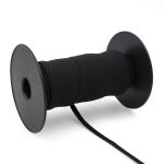 Резинка бельевая (бретелечная) матовая 8.0 мм / 50 метров, черный, (МL195.008)