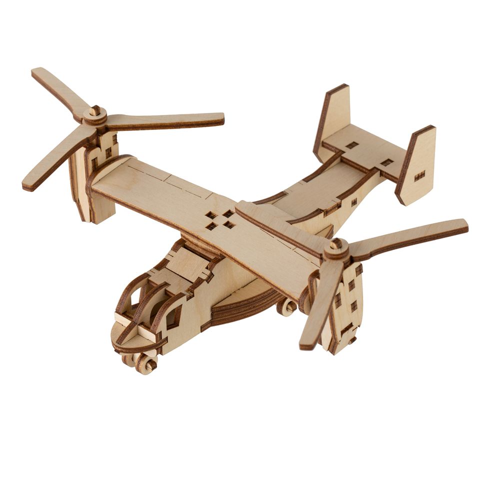 Пазл объемный 3D, 52 элементов, Конвертоплан, Rezark TAR-15