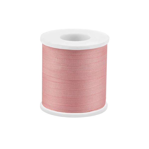 Лента (тесьма) шелковая 4.0 мм / 45.5±0.5 метров, №066 бл.розовый, Gamma SR-4