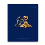 Комплект тетрадей со справочными материалами Золотые главы, тисн.золот.фольгой, A5 48 л. 12 шт на скобе 65 г/м², белизна 100% 1 шт, клетка/линия, 01887 12 предметов, Светоч Т298