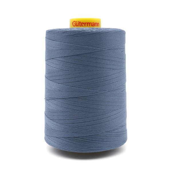 Нить отделочная Gutermann Mara 30/2, 3000 м, 702358, 068 серо-синий, 1 катушка