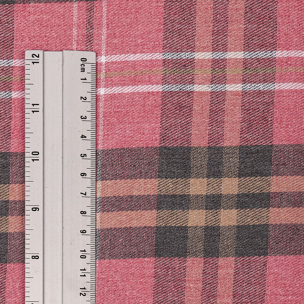 Фланель рубашечная 150 г/м², 150 см / 25 метров, TBY.Fl.T138, цв.138 розовый