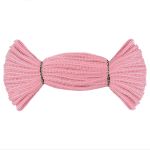 Шнур отделочный сороконожка ⌀5.0 мм / 30 метров, розовый, С873