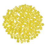 Бусины акрил 7х8 мм, 25 г (155±5 шт), 143 желтый, Zlatka ARO
