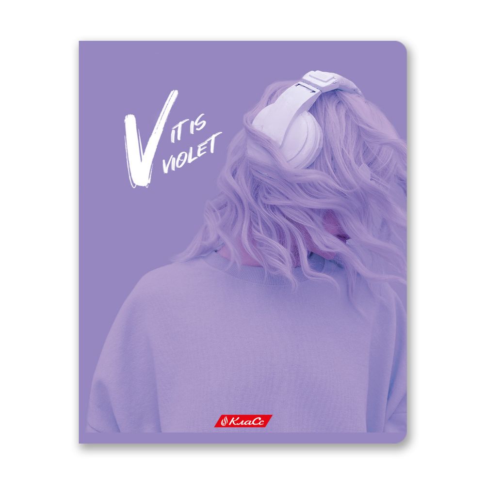 Тетрадь ученическая общая, софт тач лак, A5+ 96 л. на скобе 65 г/м², белизна 100%, 5 шт, линия в термоусадочной пленке, 000338 Magic Colour, Светоч 96ТСК5_12_3_2