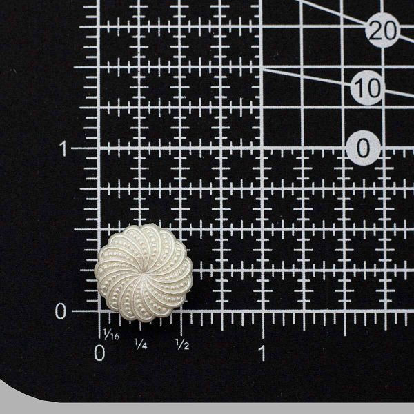 Пуговицы на ножке 24L (Pearl), 72 шт