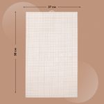 Канва пластиковая 58х37 см, КП-14, цв. белый уп. 2 листа