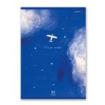 Тетрадь ученическая общая, глянцевая ламинация, A4 80 л. на скобе 65 г/м², белизна 100%, 6 шт, клетка, 000458 Магия ночи, Светоч 80ТСК4_3_2_1