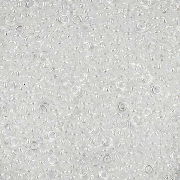 Бисер Toho 11/0 Demi 2 (2.2 мм) 500 г, 0101 прозрачный/глянцевый