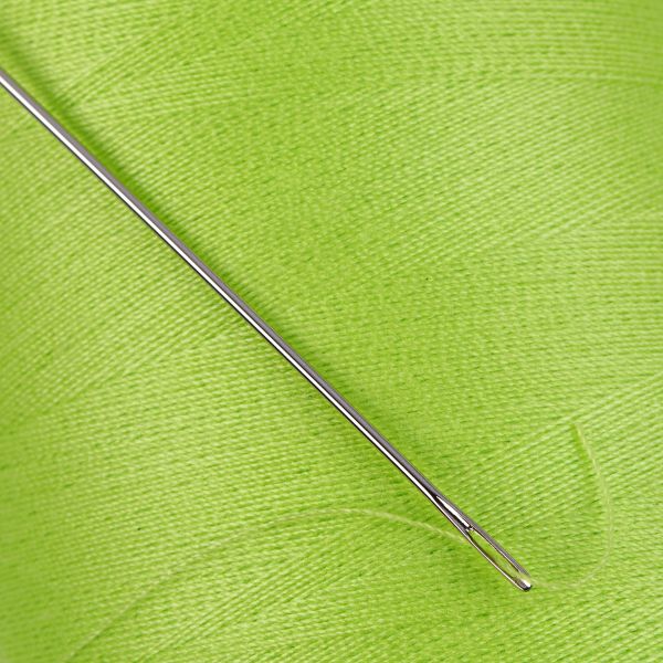 Нитки универсальные Nitka 40/2, 4570 м (5000 ярд) / 1 кат., 202 желто-зеленый