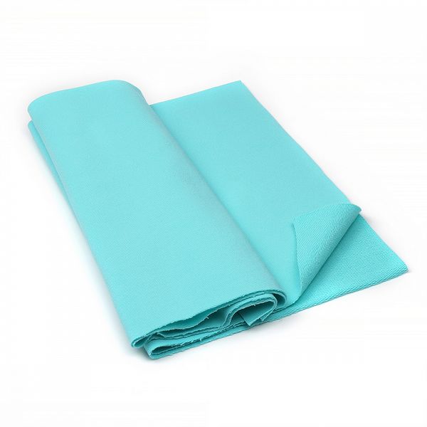 Футер с лайкрой 30/20 пенье петля (пл.240 гр/м²,) 50х50см ±2см аква