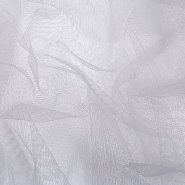 Фатин мягкий (Еврофатин) 20±1 г/м², 100х160 см, 100% нейлон, 06 серый, Gamma FTS