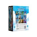 Комплект тетрадей со справочными материалами Остров легенд, сплошной лак, A5 48 л. 12 шт на скобе 65 г/м², белизна 100%, клетка/линия, 01337 12 предметов, Светоч Т150