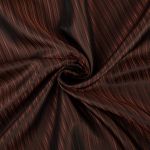 Ткань подкладочная (таффета) с рисунком 96 г/м², 500х145 см, 021 коричневый в полоску, Gamma JTR