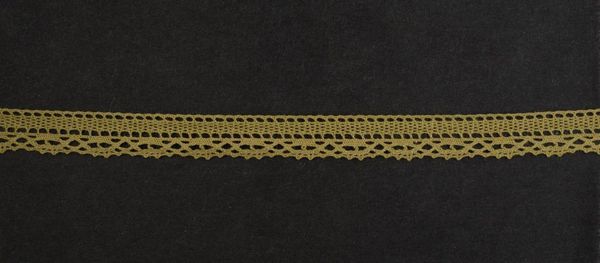 Кружево вязаное (тесьма) 16 мм цв. песочно-коричневый, AF-001-102, Alfa, 25 м