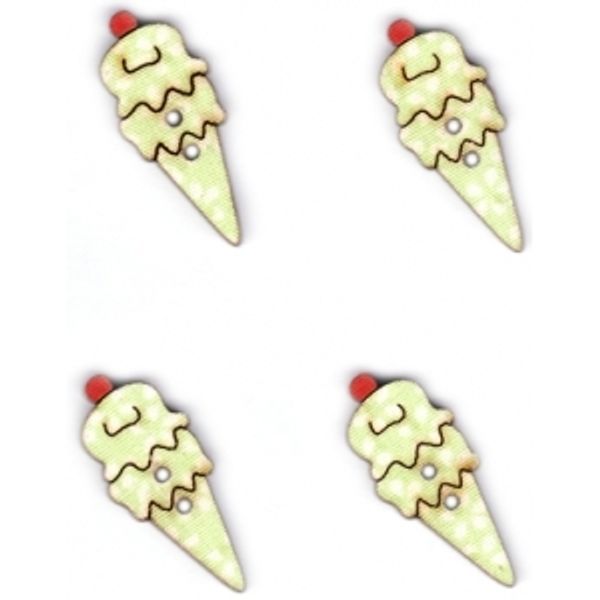 Украшения декоративные пуговицы Aurora, 1 шт, AU-B4821