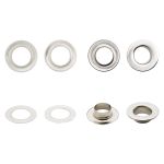 Люверсы металл ⌀13.0 мм (внутр.), h7 мм (внутр.), №28, металл, New Star, никель, уп≈100 шт