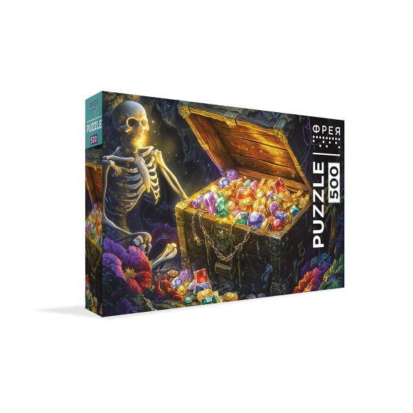 Пазл 500 элементов, PZL-500/87 Сокровища контрабандистов, Фрея