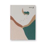 Бизнес-блокнот, мат. лам. + выбор. лак, тониров. блок, евроформат 64 л. 24 шт, французская клетка, На луне 000918, Светоч 64ББТ_93_5_0