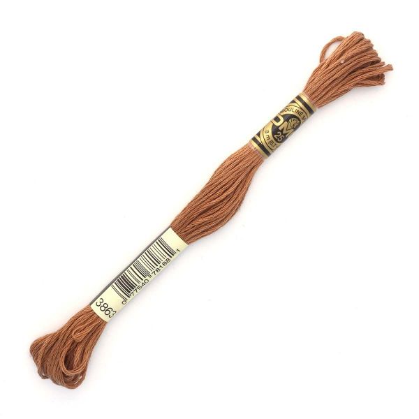 Мулине DMC 117 (3863), 12 мотков по 8 метров