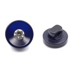 Пуговицы на ножке 16L (10мм), пластик (blue 2 (синий 2)), 36 шт, PS24