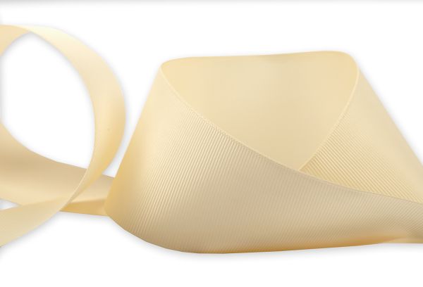 Лента репсовая (в рубчик) 50.0 мм / 25±1 метров, 126 св.св.бежевый, Gamma GR-50