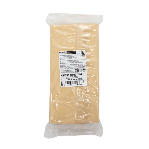 Полимерная глина Cernit Doll collection 500 гр, 744 миндальный