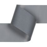 Лента светоотражающая (катафотная) [cpl:360], 50 мм / 50 метров, 100% п/э, серый, Gamma JF9002