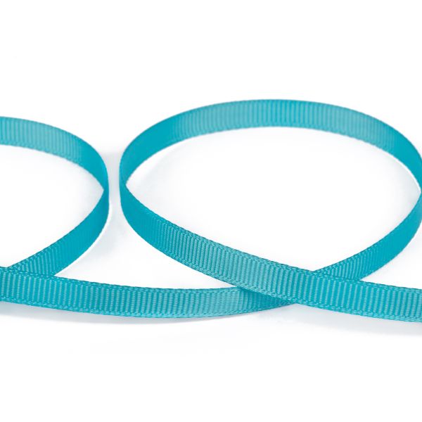 Лента репсовая нарезка 06.0 мм / 10 шт по 5.4 метра, 092 бирюза, Gamma GR-06