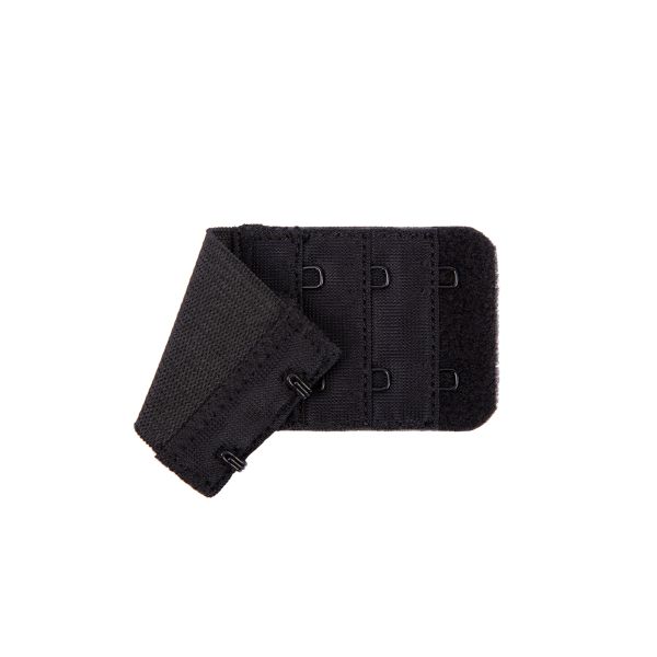 Удлинитель застежки для бюстгальтера 38.0 мм, 5 шт, полиэстер, 02 черный, Blitz ZBT-38