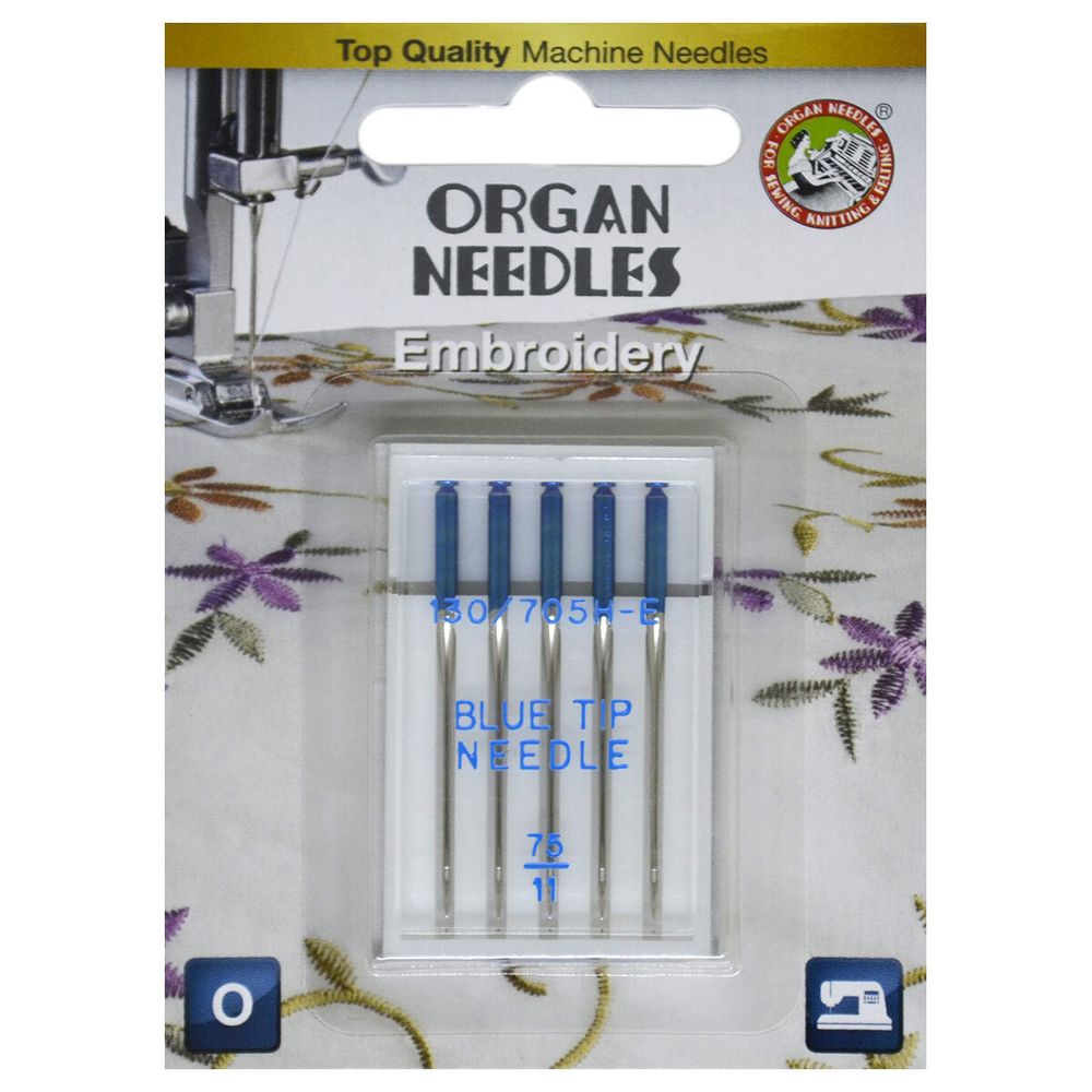 Иглы Organ blue tip 5/75 Blister