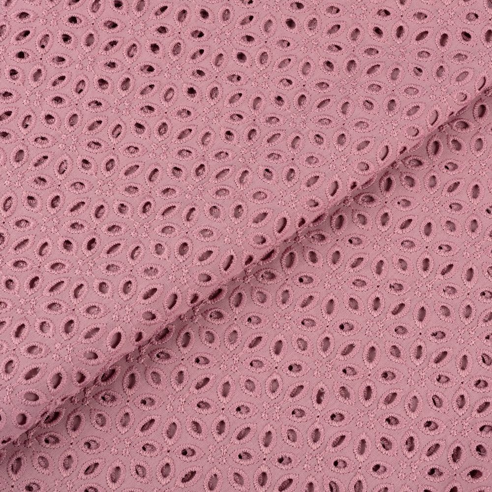 Ткань шитьё (прошва) 285 г/м², 135 см / 10 метров, 16-1708 бл.розовый, Gamma YFAS-2444-R